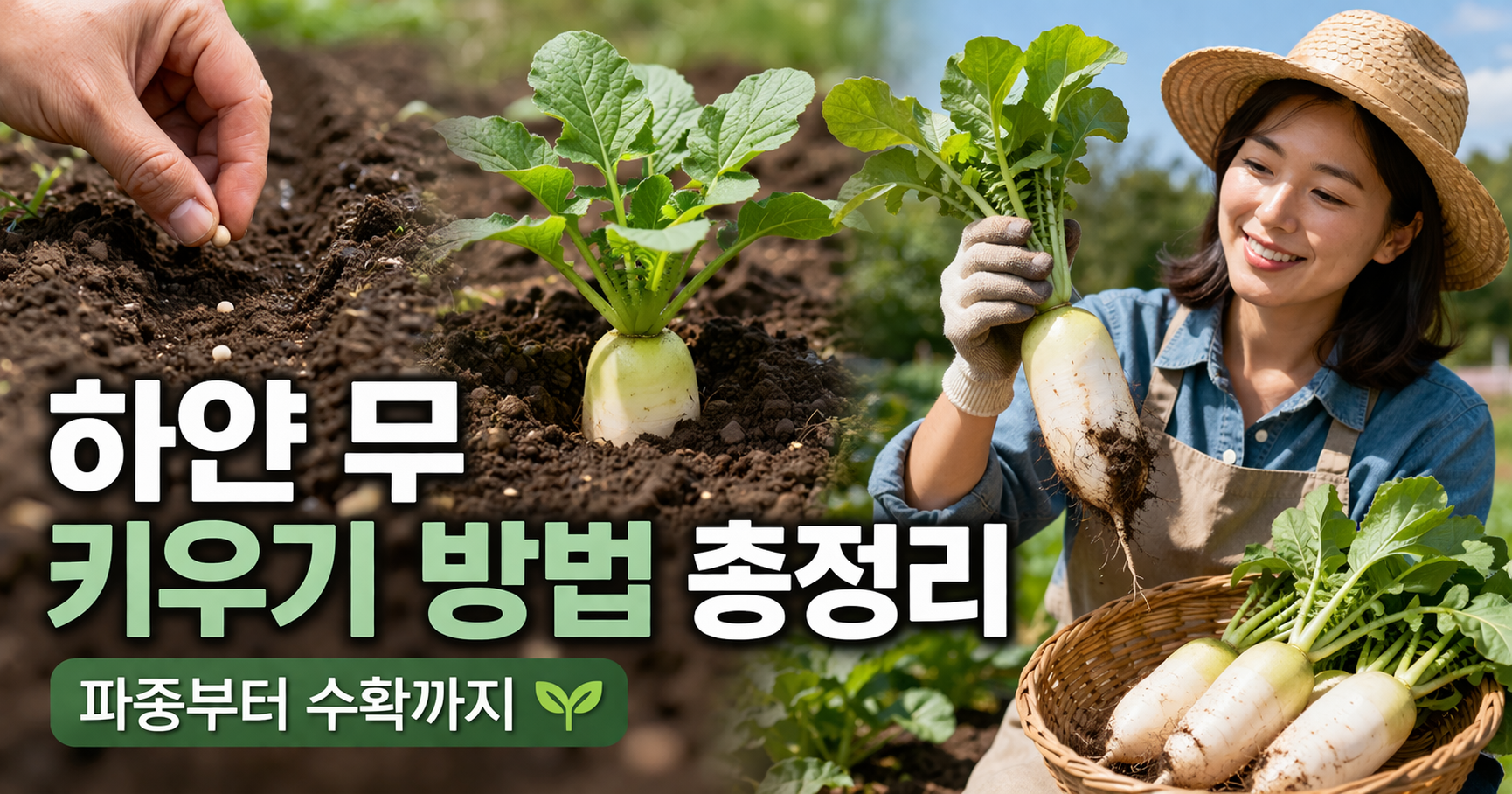 무 키우기