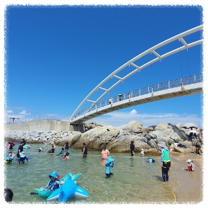 힐링 명소로 손꼽히는 남애3리해수욕장