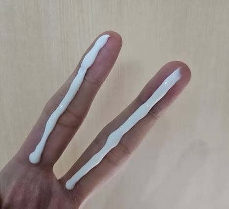 손가락 두개 법칙