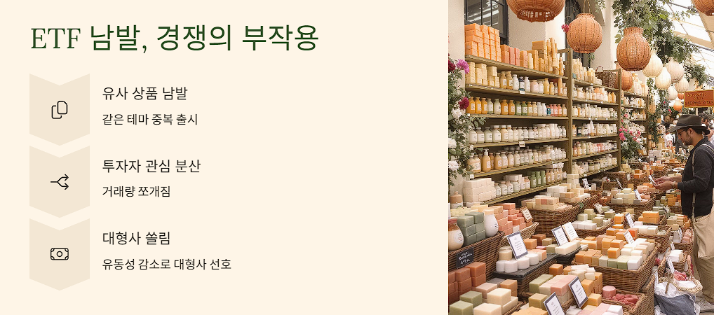 ETF 남발, 경쟁의 부작용