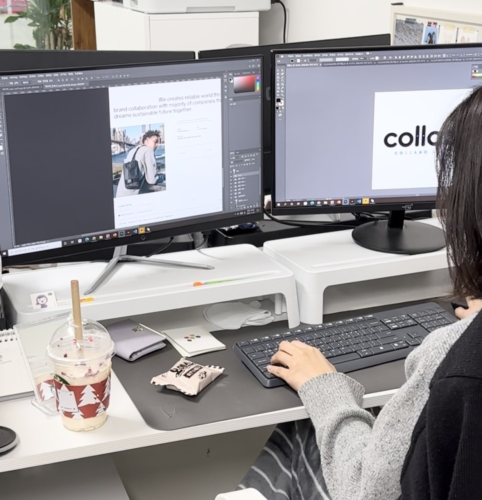 다양한 디자인 시도