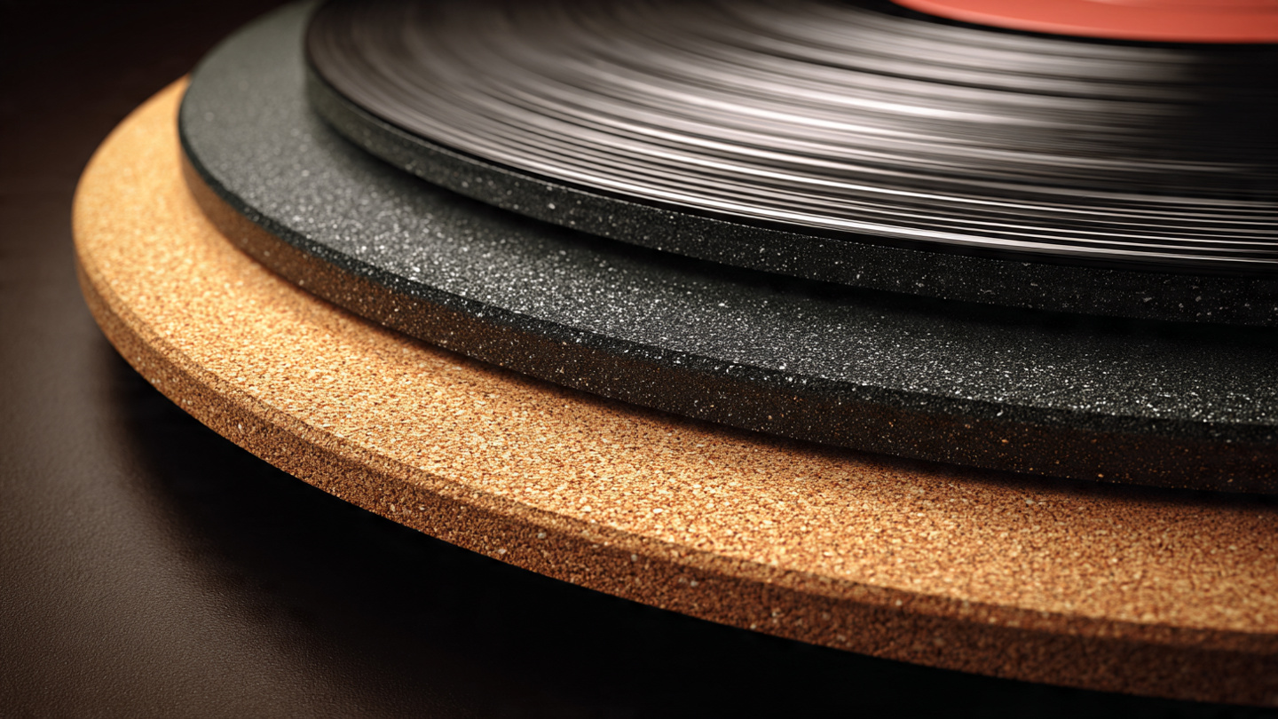 고무&middot;코르크&middot;펠트, 턴테이블 매트 음질 차이 한 번에 정리