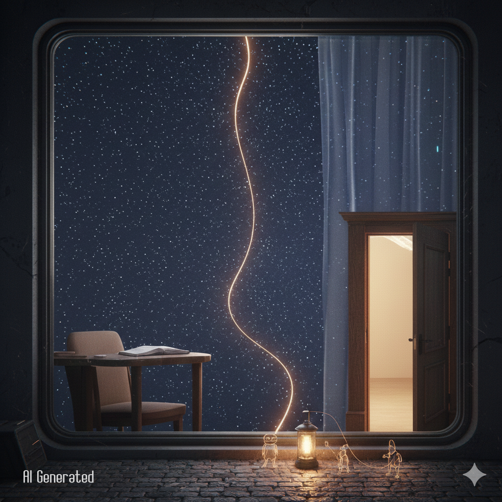 모든 감정을 먼저 읽어내는 지능은
위로처럼 보이지만 침범이 된다.
인간에게는 스스로 문을 열 시간과
혼자 남아 있을 권리가 필요하다.