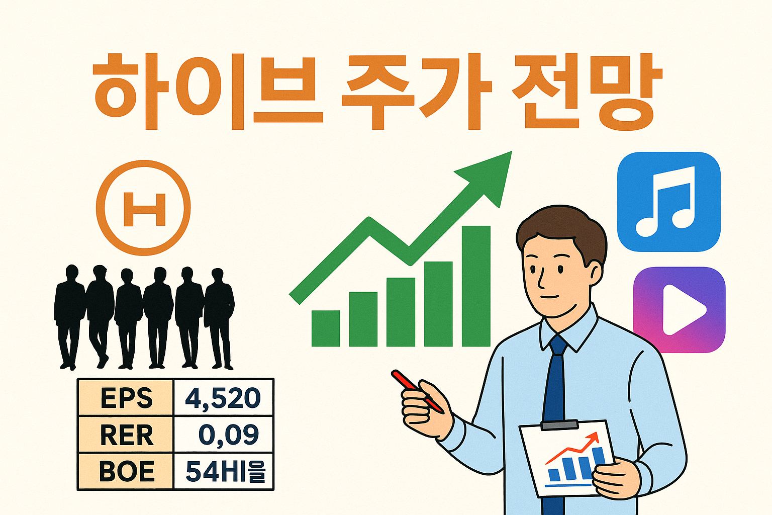하이브 주가 전망 총정리