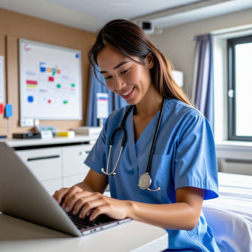 Google 메시지 웹 버전 활용하기 (간호사를 위한 스마트 커뮤니케이션)