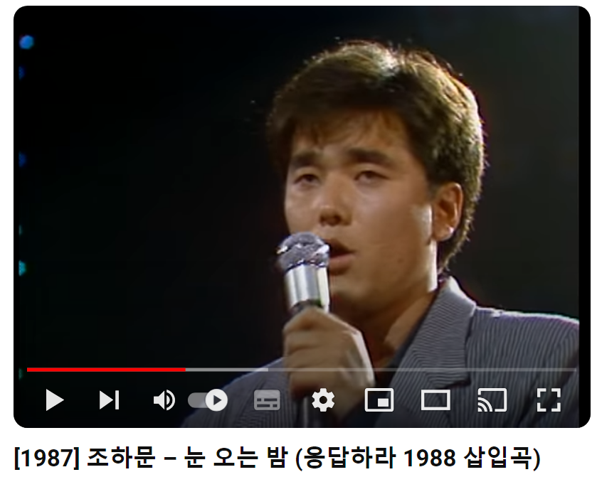 조하문-눈-오는-밤