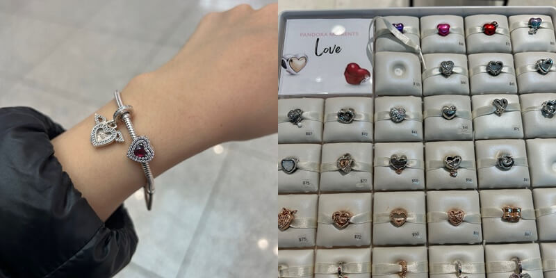 판도라 팔찌 참 면세점 구매