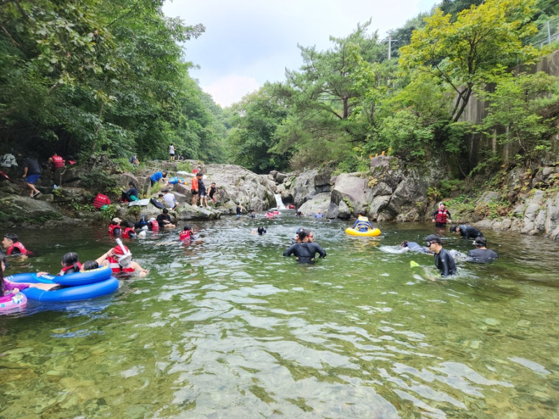 가평 조무락골 계곡