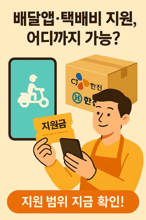 배달앱 택배비 지원 이미지