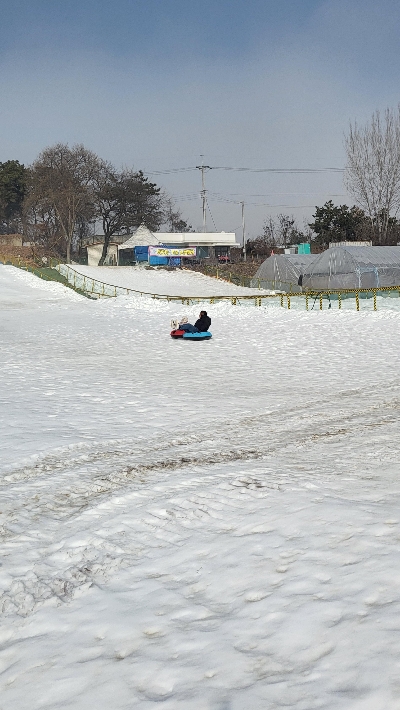 팜팜랜드 눈썰매장