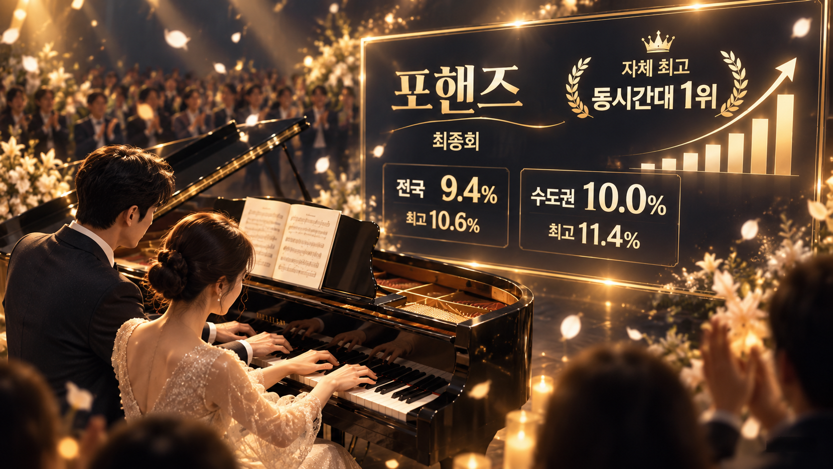 자체 최고 기록을 쓰며 유종의 미를 거둔 최종회 성적표