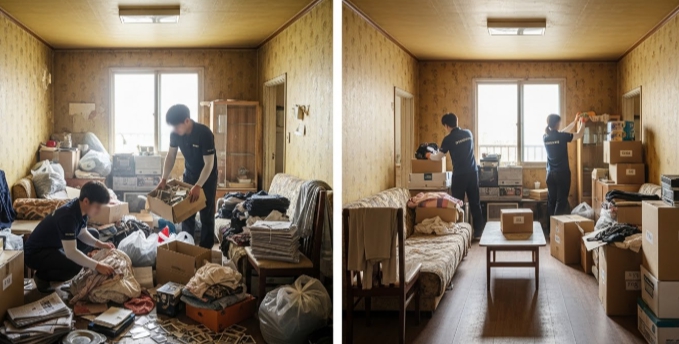 장흥 고독사청소 업체