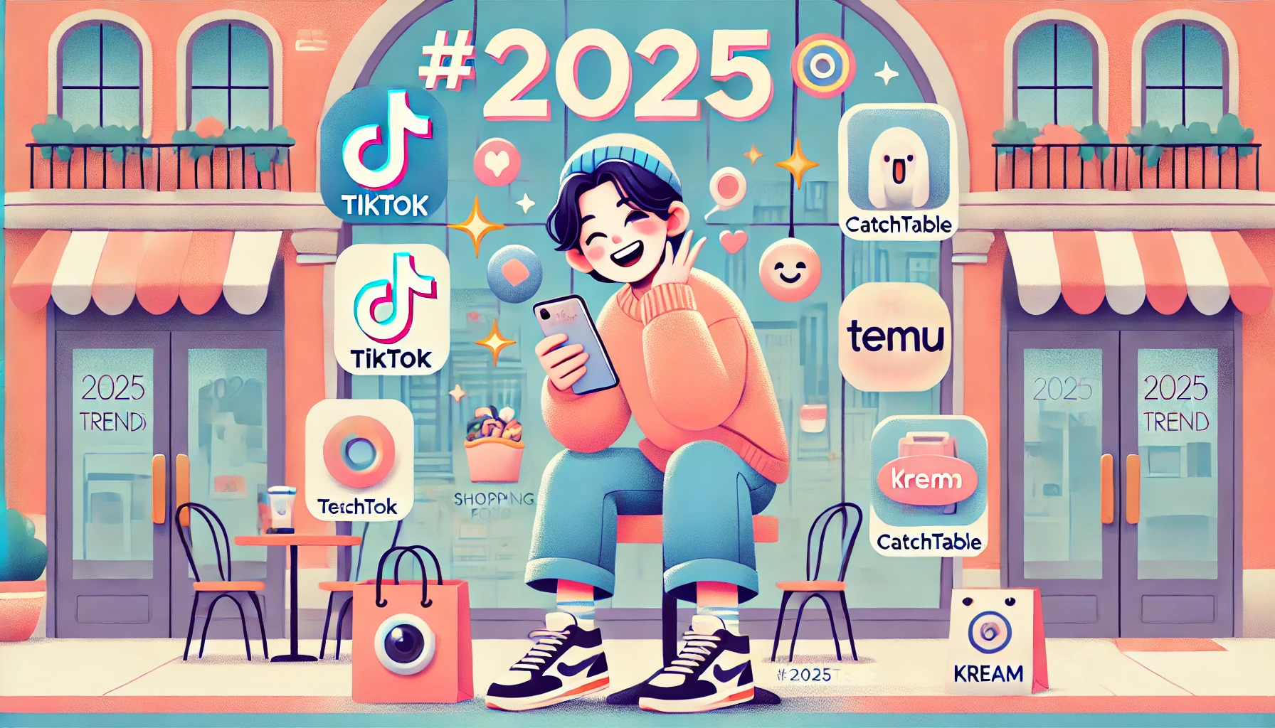 옴니보어, 아로하 트렌드와 함께하는 앱 활용법_image generated by DALLE