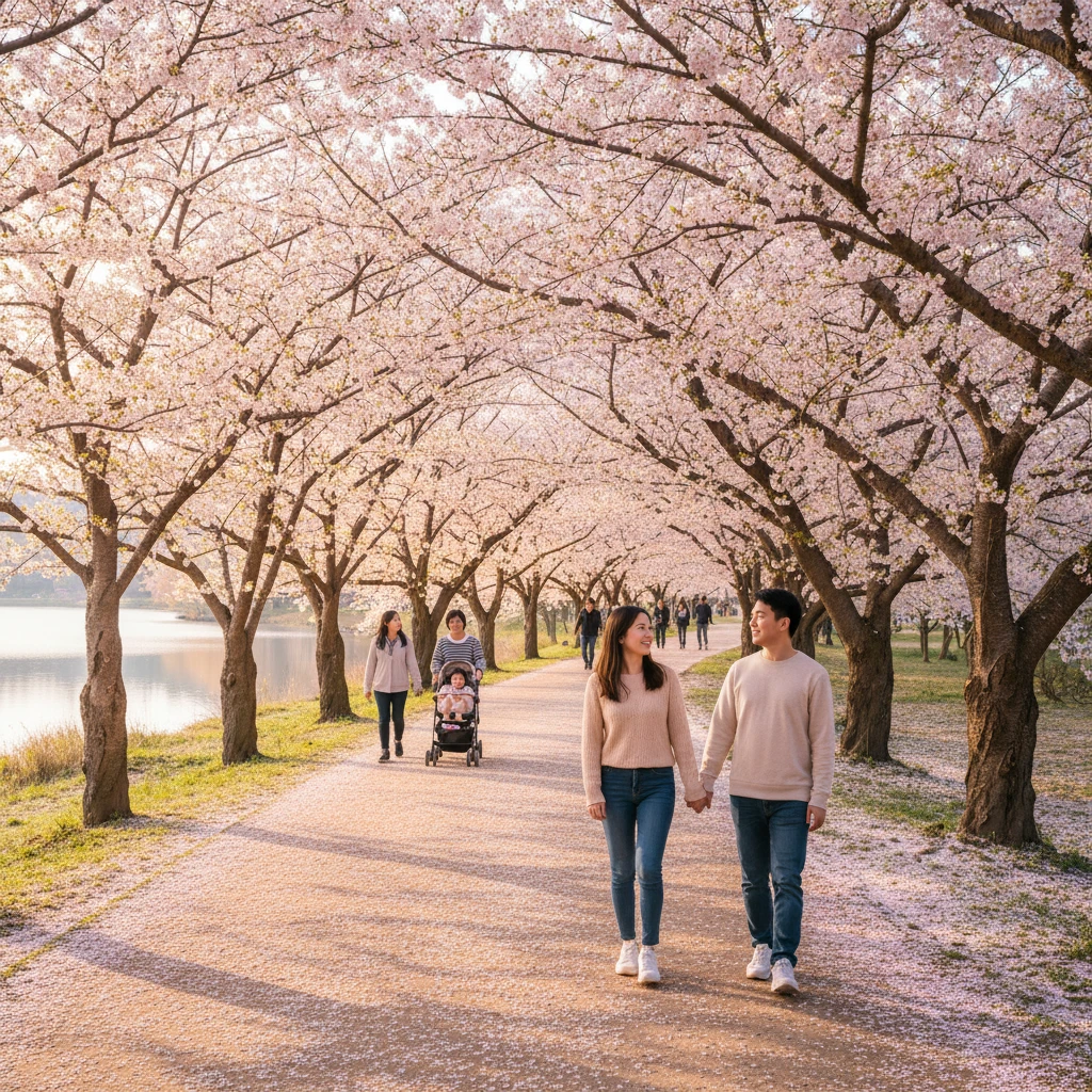 2026년 경기 시흥 벚꽃 만개 시기..