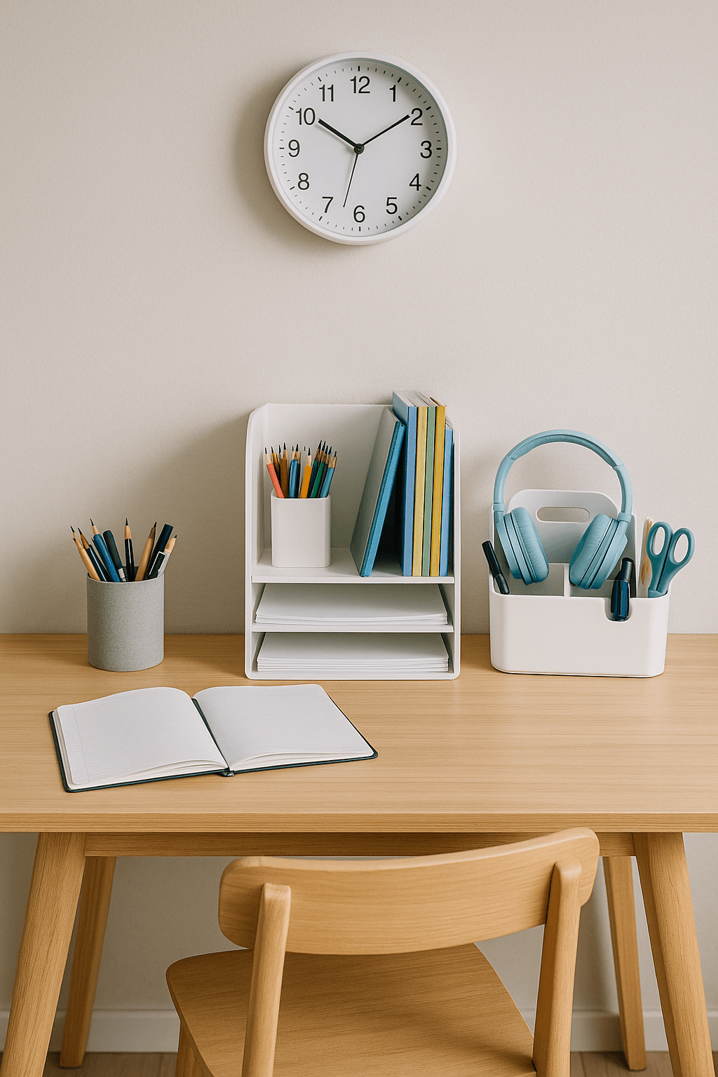 아이 학용품 정리하는 법