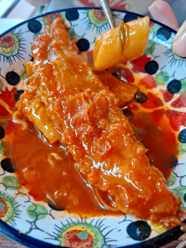 빨강떡볶이 야끼만두