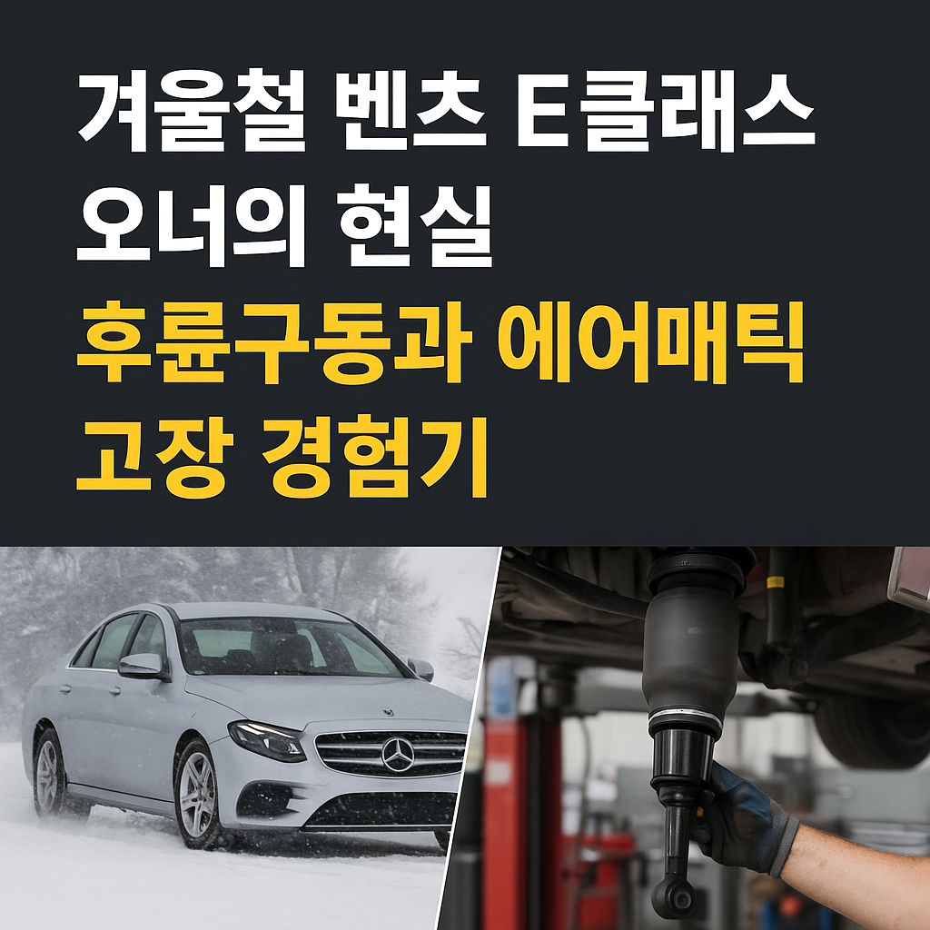 겨울철 벤츠 오너의 현실