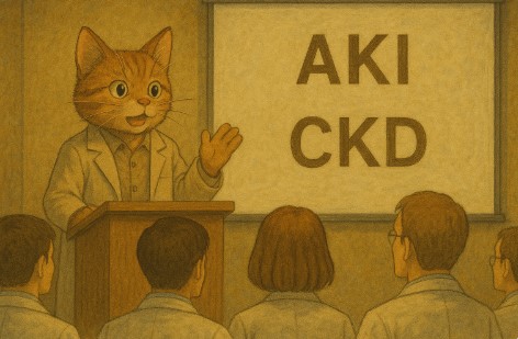 고양이 급성 신부전(AKI) vs 만성 신부전(CKD), 병리 기전과 치료 전략 비교