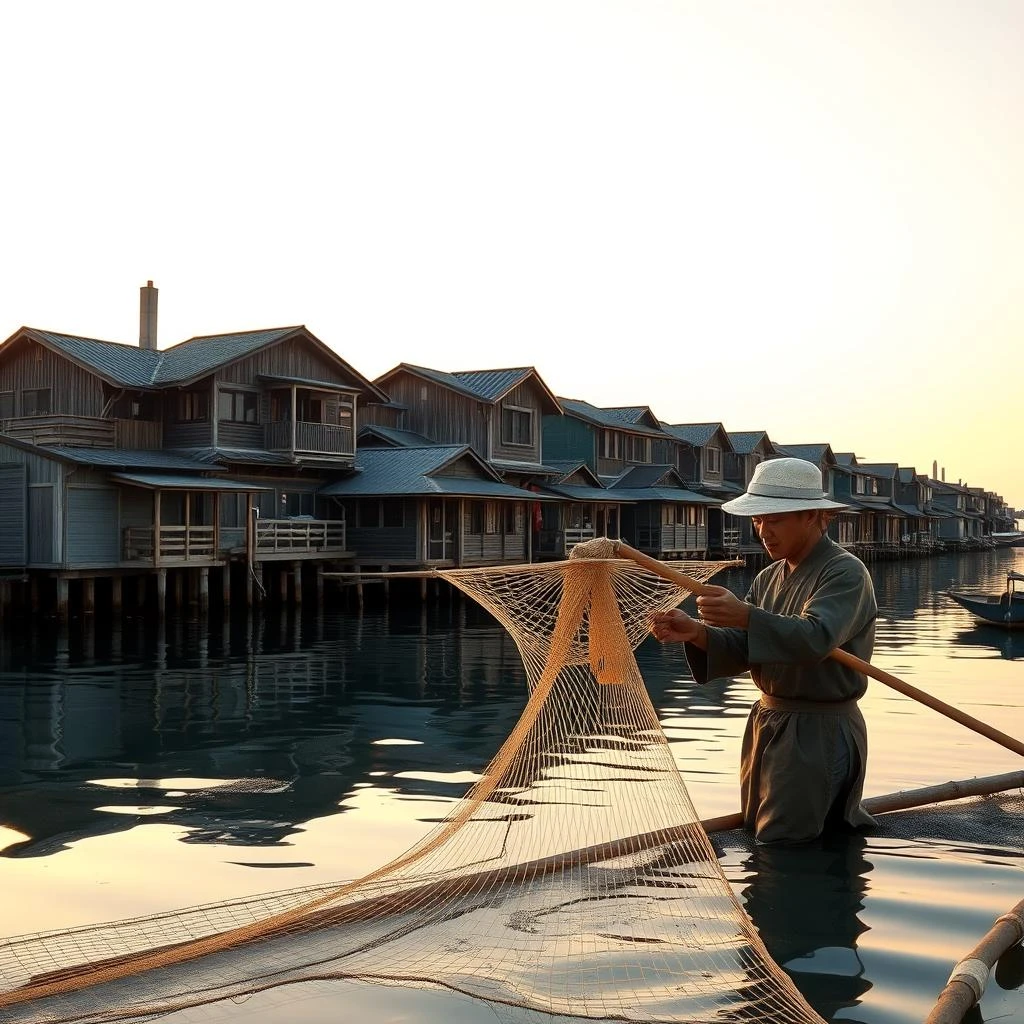 3000년 녹나무와 수상 가옥이 주는..
