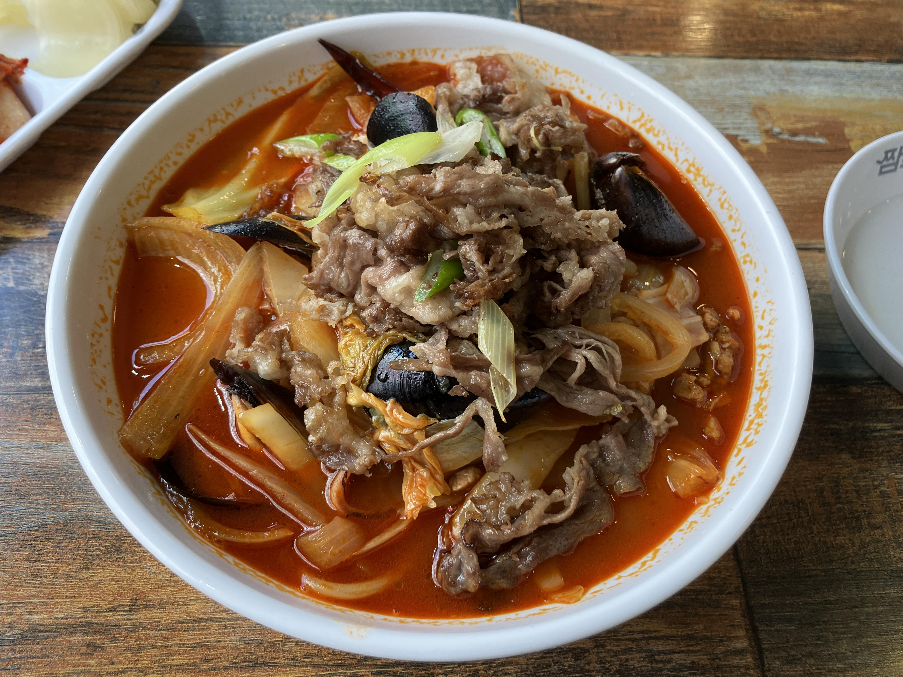 차돌짬뽕 내돈내먹