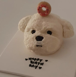 왈테이블 강아지 케이크 종류