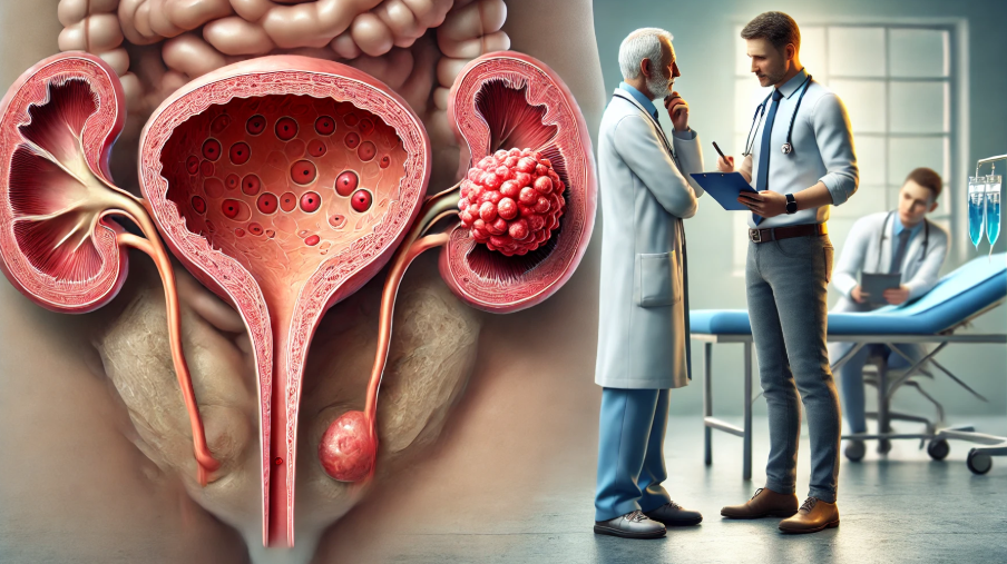 방광암에 대해 알려주는 그림