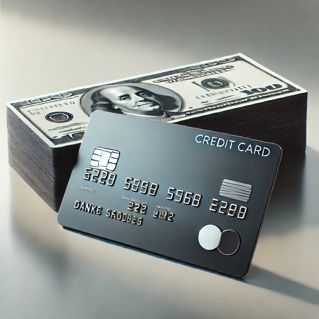 책상-위-놓여있는-현금과-카드