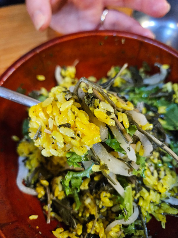 마니산산채 간장비빔밥