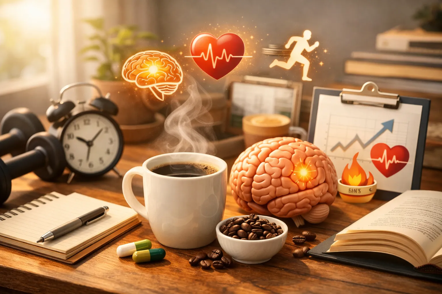 카페인 긍정효과 (집중력, 운동능력, 신진대사)