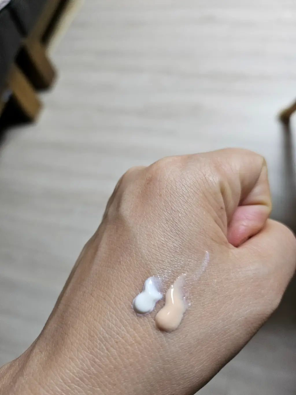 닥터지-썬크림-제형-색깔-비교