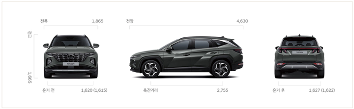 현대-투싼-제원표