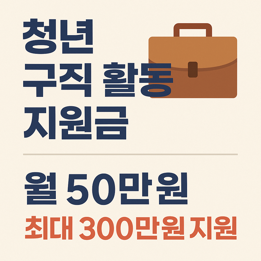 청년 구직 활동 지원금