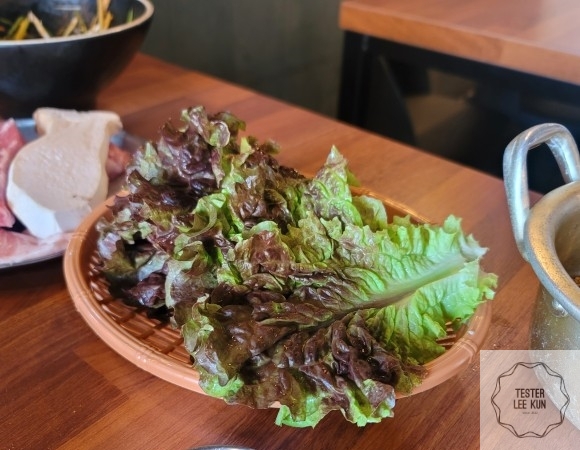 뚱보집 상추쌈