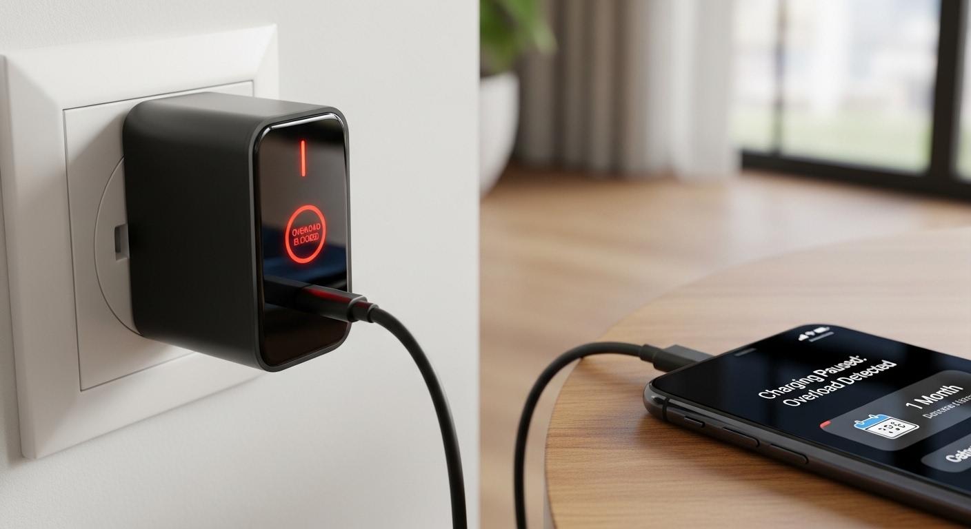 과부하 차단 고속충전기 1달 사용 후기