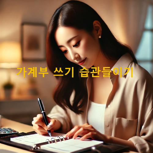 가계부 쓰기 습관들이기: 돈을 관리하는 첫 걸음