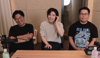 십오야에 나온 강하늘, 나영석 외 1인 사진
