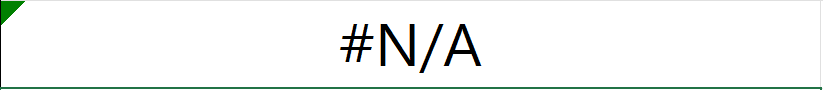 vlookup #N/A 오류