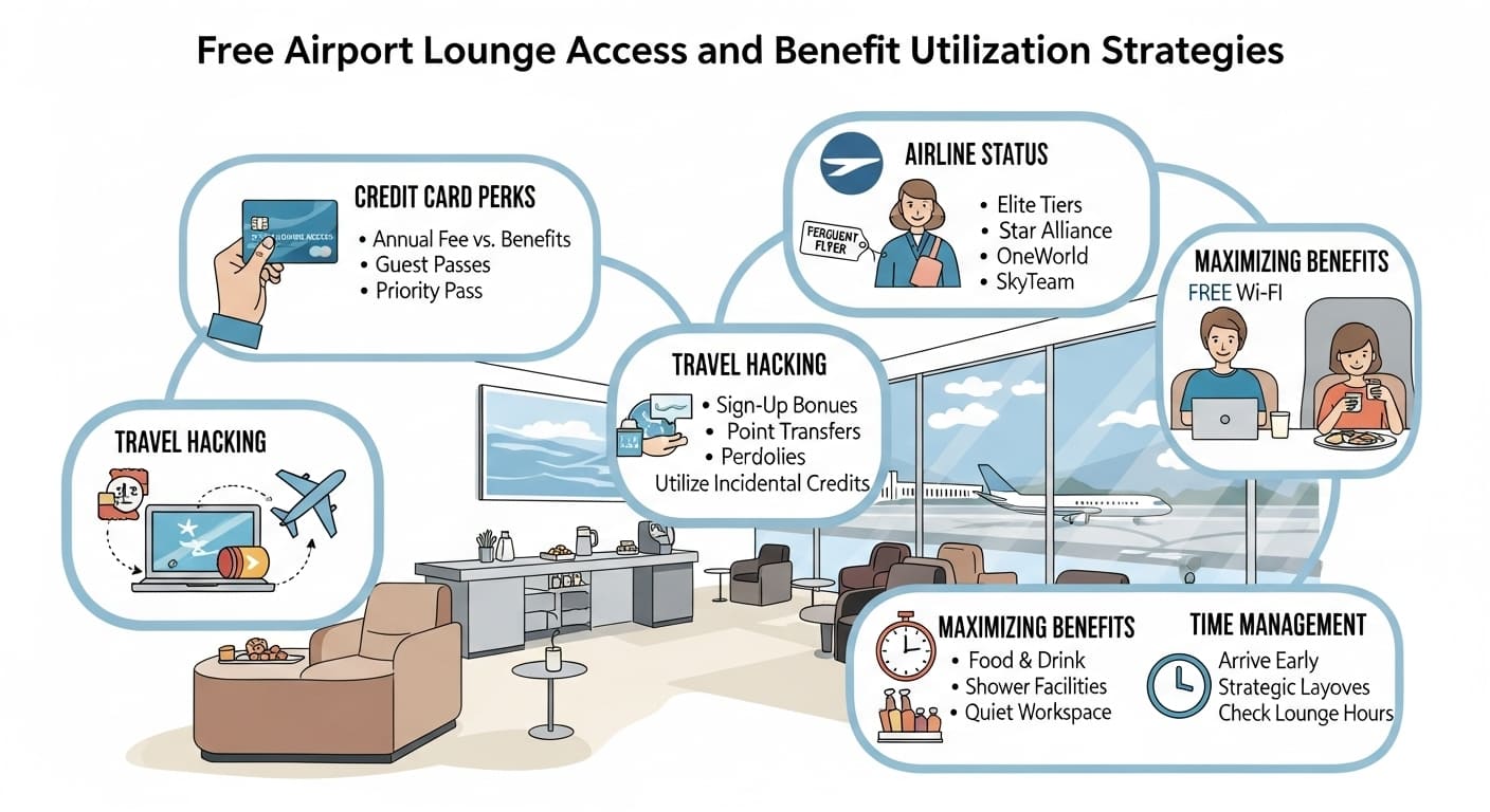 공항라운지 활용방법