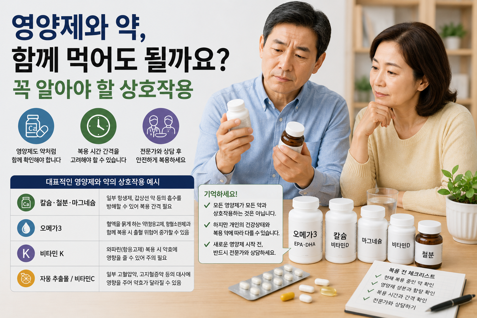 영양제와 약의 상호작용
