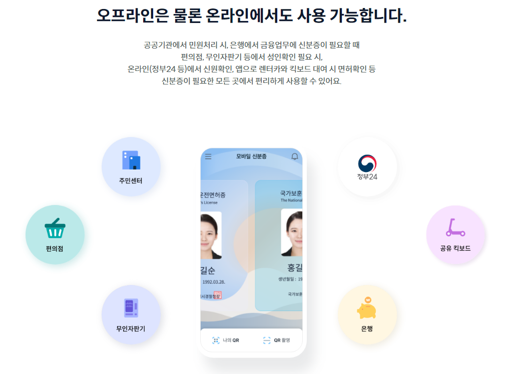 2024년 모바일운전면허증 발급