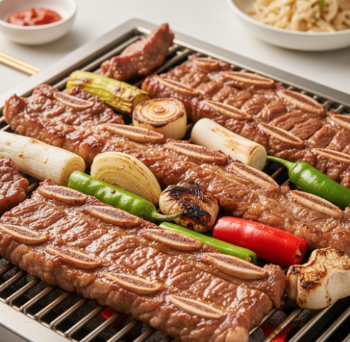 퀸즈 시그니처 메뉴 갈비 이미지