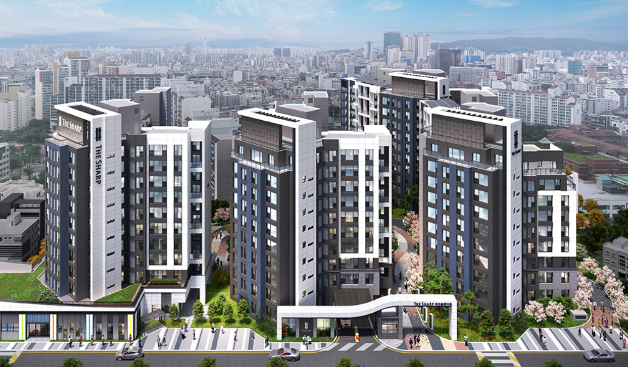 더샵파크솔레이유 조감도