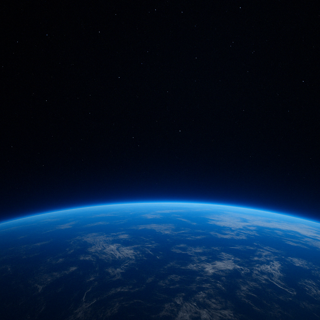 우주에는 왜 파란 하늘이 없을까?