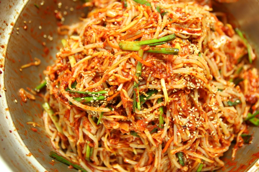 전주식 콩나물잡채