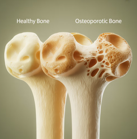 골다공증 증상사진