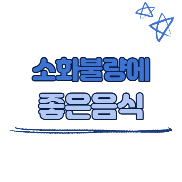 소화불량에 좋은 음식