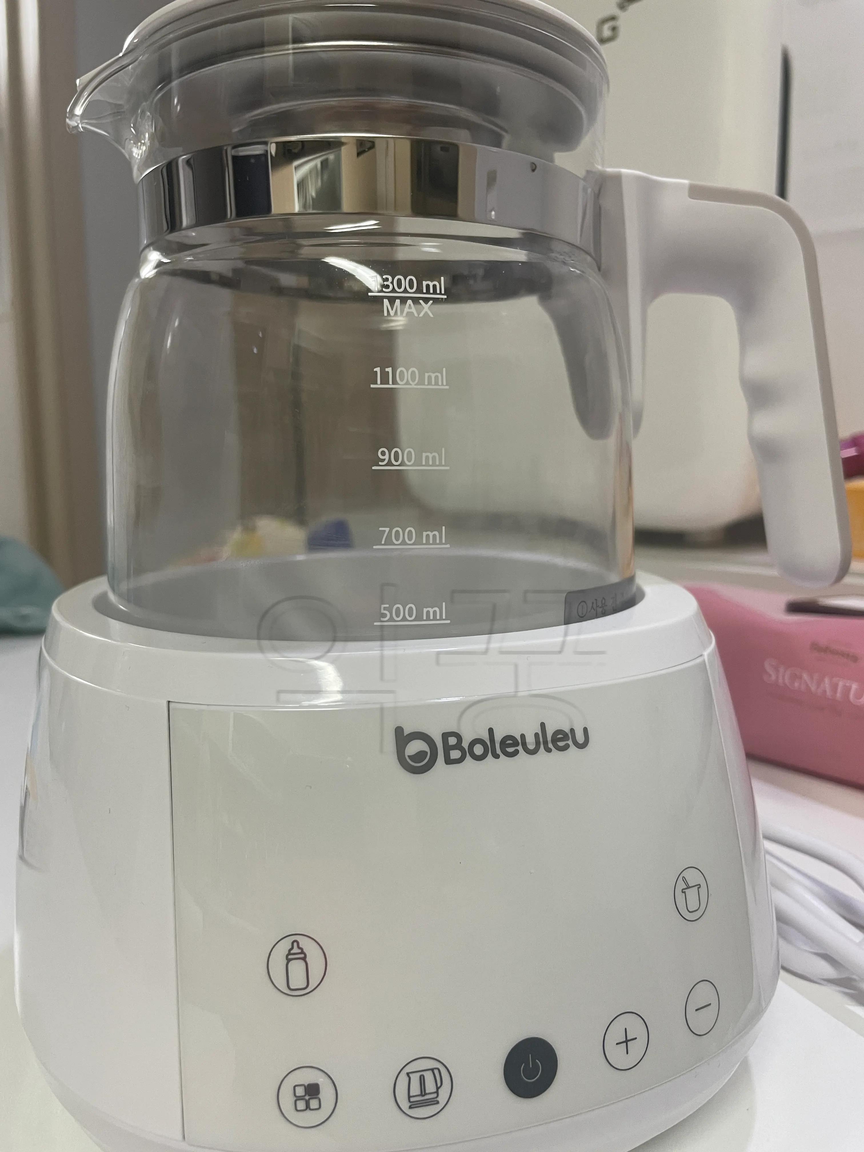 보르르 분유포트 세척 후 사진