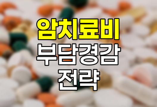 암 치료비 부담 경감을 위한 3중 보장 전략