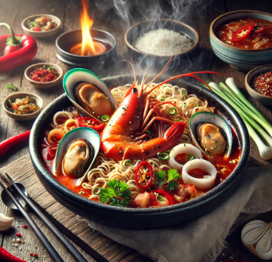 해산물라면