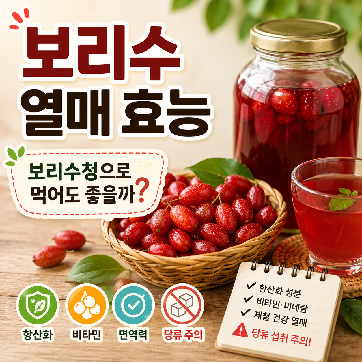 보리수 열매 효능, 보리수청으로 먹어도 좋을까